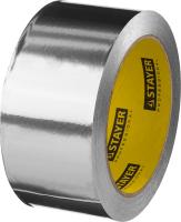Алюминиевая лента, STAYER Professional 12268-50-25, до 120°С, 50мкм, 50 мм х 25м