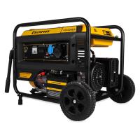 Генератор  CHAMPION GG5000EW  (5/5,5кВт 15лс 25л 81кг эл.старт колеса, счетчик)