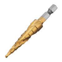 Сверло ступенчатое,4-5-6-7-8-9-10-11-12 мм, HSS, спиральный проф., шестигр. хвостовик Matrix