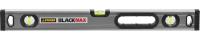 Уровень STAYER "PROFESSIONAL" "BlackMax" коробчатый усиленный с ручками, 0,5мм/м, 3 ампулы, 60см