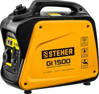 Генератор инверторный, 1200 Вт, STEHER GI-1500
