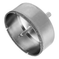 Сверло по керамической плитке и стеклу, 70 х 55 мм, 6 гр.хв-к, с центр. сверлом Сибртех