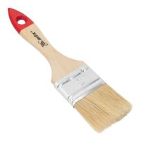 Кисть плоская "Стандарт" 2" (50 мм), натуральная щетина, деревянная ручка MTX