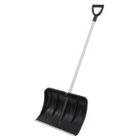 Лопата снеговая, 530х370мм,алюминиевый черенок Сибртех