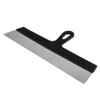 Шпатель фасадный из нержавеющей стали, 450 мм, пластмассовая ручка Россия