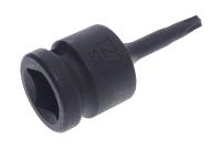 Головка торцевая ударная TORX 1/2" T-27, диаметр 25, длина 60мм JTC 