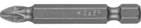 Биты ЗУБР "МАСТЕР" кованые, хромомолибденовая сталь, тип хвостовика E 1/4", PH2, 50 мм, 2шт