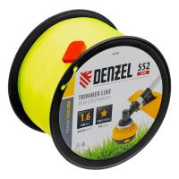 Леска для триммера звезда, 1,6мм х 552м, на DIN катушке FLEX CORD// Denzel