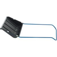 Движок для снега 600х430мм,полипропиленовый,метал. планка Сибртех