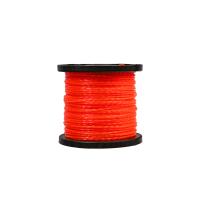 ТЛ3535-2.4-S-120 Леска для триммера, d=2.4мм, l=120м, КРУЧЕНЫЙ КВАДРАТ, оранж., БОБИНА, Sturm