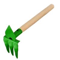 Мотыжка комбинированная, с черенком, 3 витых зуба Россия