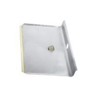 Лопата тротуарная 400х400х1,5мм,без черенка(алюминий) Сибртех