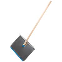 Лопата тротуарная 600х400х1,5мм,с черенком(алюминий) Сибртех