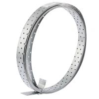 Лента перфорированная монтажная, 1,5 мм, LM 4см х 10 м, отвер. 4,5–5 мм, цинк, Россия Сибртех