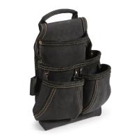 Сумка кожаная поясная без ремня СК-4 КВТ