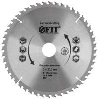 Диск пильный для циркулярных пил по дереву, спец. форма зуба 210 х 30/25,4 х 48Т