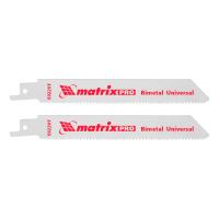Полотна универсальные для сабельной пилы S922VF,125/1,8 - 2,5 мм,Bimetal,2 шт., PRO Matrix