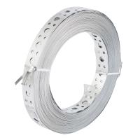 Лента перфорированная вентиляц. прямая, 0,55 мм, LP, V 2,5см х 25 м, цинк, Россия Сибртех