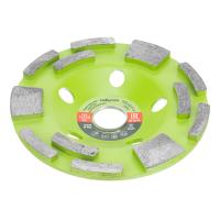 Чашка алмазная зачистная 125мм, Комбинированная Сибртех