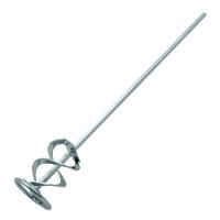 Миксер для красок и штукатурных смесей,60 х 400 мм,оцинкованный,шестигранный хвостовик 8 мм Denzel