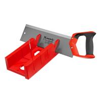 Стусло, 300 х 100 мм, пластиковое + обушковая пила, 350 мм, двухкомпонентная рукоятка Matrix