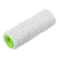 Валик сменный из натурального меха , 200 мм, ворс 12 мм, D - 48 мм, D ручки - 6 мм Сибртех