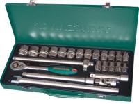 Набор головок торцевых 1/2 DR, 10-32 мм, 24 предмета Jonnesway S04H4524S