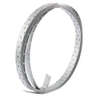 Лента перфорированная монтажная, 1,5 мм, LM 3см х 10 м, отвер. 4,5–5 мм, цинк, Россия Сибртех