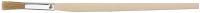 Кисть узкая, натуральная светлая щетина, деревянная ручка 10 мм
