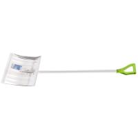 Лопата снеговая алюминиевая, 430 х 370 мм, металлический черенок Сибртех