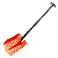 Лопата для уборки снега стальная, 260х290х660-870 мм, стальной телескоп. черенок, Россия// Сибртех
