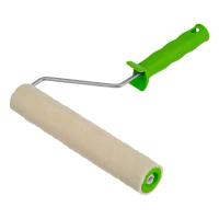 Валик "ВЕЛЮР" с ручкой, 240 мм, ворс 2 мм, D - 36 мм, D ручки - 6 мм Россия Сибртех