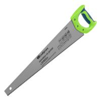 Ножовка по дереву "Зубец", 500 мм, 7 TPI, зуб 2D, калёный зуб, 2-х компонентная рукоятка Сибртех