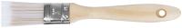 Кисть флейцевая "Аква", искусственная щетина, деревянная ручка  1" (25 мм)
