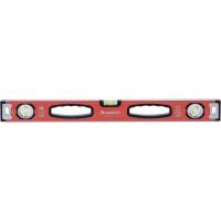 Уровень алюминиевый, фрезерованный, 3 глазка, рукоятки, 2000 мм Matrix