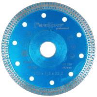 Круг отрезной алмазный ультратонкий, Х-тип, горяч. пресс., 125х1,2х22,2мм, сегм. 10мм РемоКолор