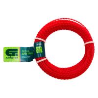 Леска для триммера овальная витая, 2,0 мм х 15 м, Россия Сибртех