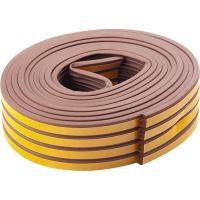 Уплотнитель, 24 м, профиль "E", коричневый, Россия Сибртех