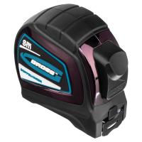 Рулетка "Doppelhaken", 8 м x 25 мм, двухсторонний зацеп, нейлон, двуст. шкала, автоматич Gross