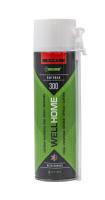 Пена монтажная бытовая WELLFOAM HOME 300, всесезонная, 650мл
