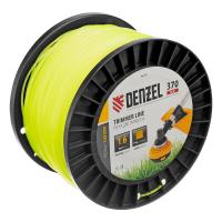 Леска для триммера квадрат 1,6мм х 370м, на DIN катушке FLEX CORD// Denzel