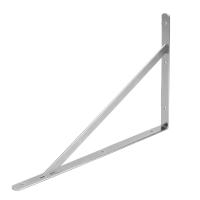 Кронштейн усиленный 500 х 350 х 30 х 4 мм, оцинкованный Сибртех