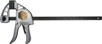 Струбцина "EcoKraft" ручная пистолетная, KRAFTOOL 32228-30, металлический корпус, 300/500 мм, 200кгс