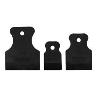 Набор шпателей 40-60-80 мм, черная резина, 3 шт. Matrix