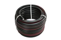 Шланг поливочный "Поток 50" ПВХ армированный, мягкий, 5-ти слойный, черный, 3,0мм, D 3/4",25м, (шт. 