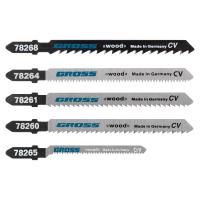 Набор полотен для электролобзика по дереву, 5шт. Gross