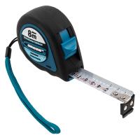 Рулетка "Ergonomisch", 8 м x 25 мм, магнитный обрезиненный зацеп Gross