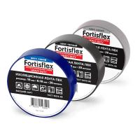 Изолента ПВХ Heavy Duty 19х0.18х20 сер Fortisflex 90822