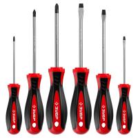 Набор: Отвертки слесарные ЗУБР "МАСТЕР" 25066, Cr-V сталь, магнитный наконечник, в коробке, 6 предм.