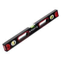 Уровень алюминиевый, усиленный, фрезерованный, 3 глазка, 2 комп. рукоятки, 600 мм Matrix